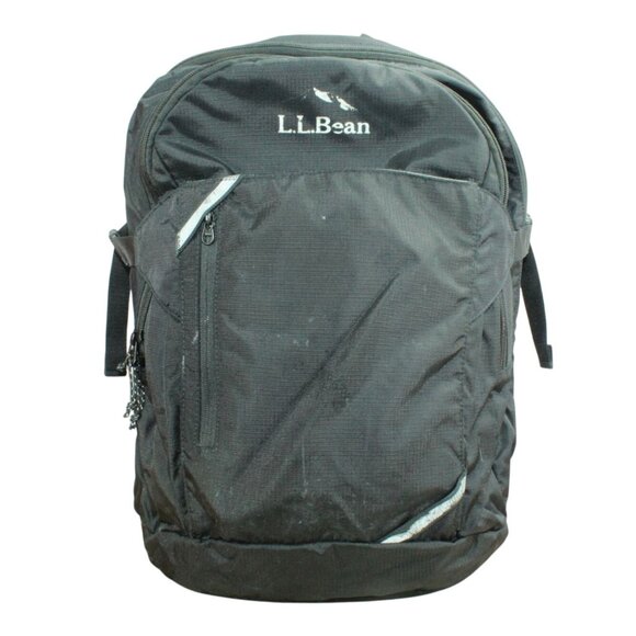 LL Bean Unisex Adult Comfort Carry Portable Locker Pack 42L Hiking Backpack Blac - Picture 1 of 13